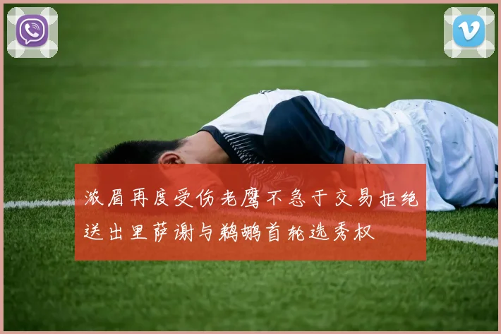浓眉再度受伤老鹰不急于交易拒绝送出里萨谢与鹈鹕首轮选秀权